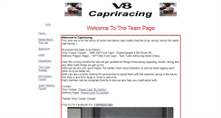 Desktop Screenshot of capriracing.co.uk